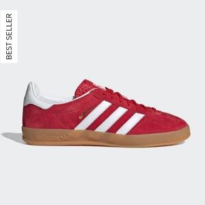 Adidas Gazelle Indoor Shoe in Scarlet